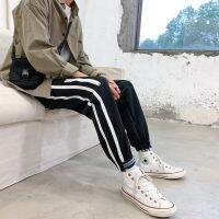 CODLittle Dora 39;s Big Pocket Size S-3XL Korean Side Stripes Jogging pants Men Leisure Loose Sweatpants