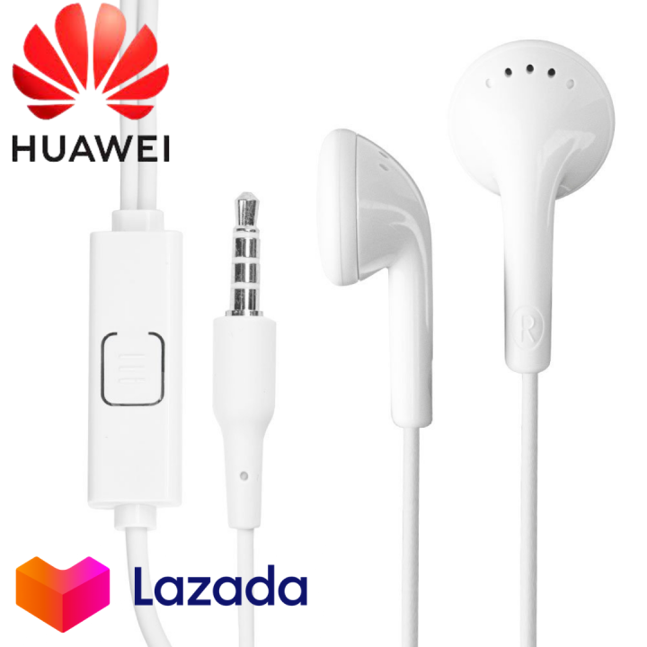 cassette hop het is nutteloos Original Huawei 3.5mm earphone in-ear jack wired control headset with  Microphone for P8 P9 P10 lite Y6 Y7 Y9 honor 9/control with microphone  Compatible for all of smartphone with 3.5mm earphones/ 