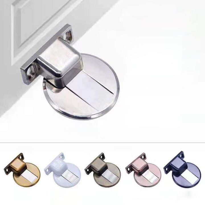 nail-free-door-stop-magnetic-door-plug-stainless-steel-door-frame-plug-hidden-door-lock-floor-furniture-hardware-door-stop-door-hardware-locks