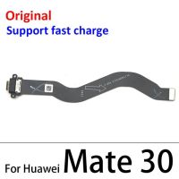 【⊕Good quality⊕】 anlei3 100% แท่นชาร์จ20x สำหรับ Huawei Mate 9 10 20 30 Lite Pro แท่นชาร์จขั้วต่อ Micro Usb บอร์ดไมโครโฟนแผงสำหรับชาร์จสายเคเบิลยืดหยุ่น