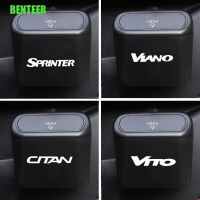 Plastic Amg Car Storage Box Trash Can For Mercedes Benz CITAN SPRINTER VITO VIANO R V CLASS W124 W213 W203 W204 W205