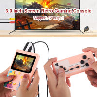 Retro Portable Mini Handheld Video Game Console 3.0 Inch Color LCD Kids Color Game Player Built-in 500 Classic Games Support FC