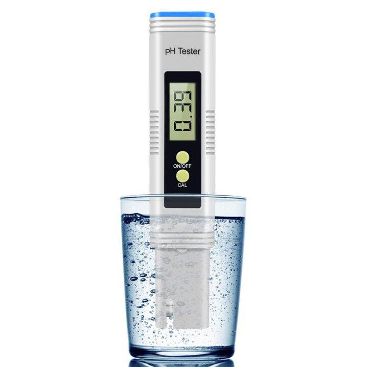 PH Tester Digital 014 PH Meter Portable Hydroponic Testing Calibration