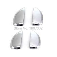 For Renault Kwid 2016 2017 4Pcs Chrome Side Door Handle Cover Trim Protectors Car Exterior Decorative Essories