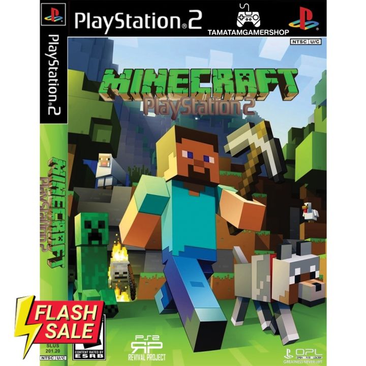 Minecraft PS2 แผ่นเกมส์ps2 เกมเพล2 แผ่นplay2 ตั้งค่าภาพโหมด Y/Cb/Pb/Cr ...