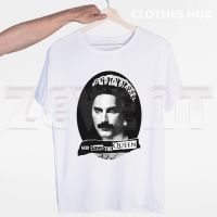 ราคาถูกFreddie Mercury Queen วงดนตรีร็อคชายเสื้อ T-Neck ลำลองฤดูร้อนเสื้อยืดชายหญิง Tees TopsS-5XL