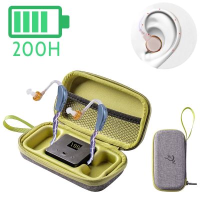 ZZOOI Long Standby Hearing Aid Behind the Ear Sound Amplifier Portable Left and Right Universal Deafness Electronic Earphone 2023