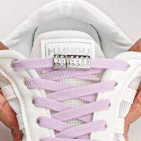 Diamond Lock Shoelaces without ties Magnetic Buckle Elastic Laces Sneakers 8mm Flats No Tie Shoe laces Shoes Accessories