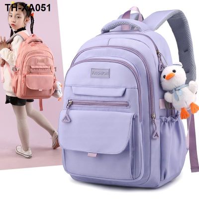 ▣ girl students grade to six spinal multilayer computer super portable backpack new children