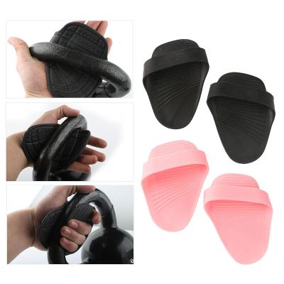 【CW】Grip Pad Lifting Grip Gym Workout Training s Rubber hand guard Bodybuilding barbell Barehand Powerlifting s Women