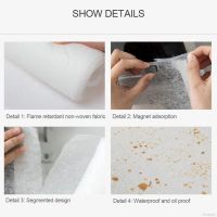 Range Hood Filter Paper，Kitchen Oil Filter Paper Transparent Oil-Absorbing Paper