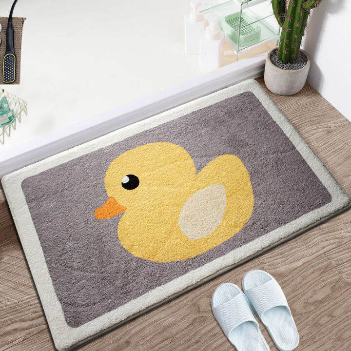 bathroom-absorbent-carpet-anime-carpet-pure-color-bathroom-door-mat-heart-shaped-rug-area-carpet-household-floor-mat-fluffy-rug