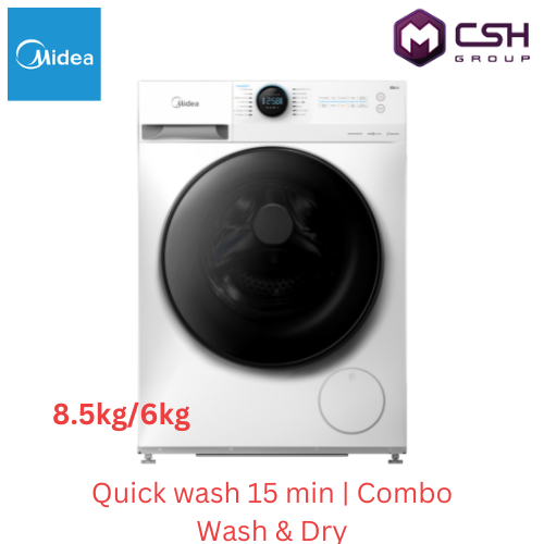 MF200D85B MIDEA WASHER DRYER 8.5KG/6KG Lazada