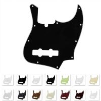 FLEOR 1PC USA 10 Hole Jazz JB Bass Pickguard 4 สายกีตาร์ Scratch Plate Bass Guitar อุปกรณ์เสริม-wangjun1