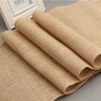 [HOT ZEXKLIOALQAQ 529] จัดเลี้ยงร้านอาหาร Vintage Jute Table Runner Burlap Rustic Shabby Burlap Table Runner งานแต่งงาน Holiday Party ตกแต่ง