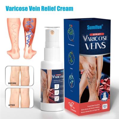 ครีมครีม Relief เส้นเลือดขอดที่เท้าที่มีประสิทธิภาพสำหรับเส้นเลือดขอดที่เท้า S เพื่อบรรเทาการรักษาอาการปวดแมงมุม Vasculitis Phlebitis