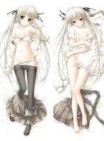 Dakimakura อะนิเมะปลอกหมอน Kasugano Sora พิมพ์สองด้านชีวิตขนาดร่างกายปลอกหมอน