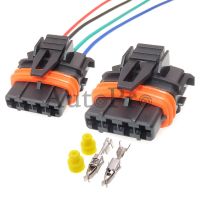 1 Set 4 Hole 368162-1 1928404745 Automotive Ignition Coil High Voltage Package Waterproof Wire Harness Sockets Coils