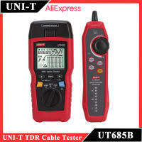 ชุด UT685B UNI-T TDR โคแอกเซียลคู่แบบ POE ความยาวสายเคเบิลเครือข่ายเครื่องตรวจจับลำดับ RJ11 RJ45มิเตอร์ดิจิตัลขายดีที่สุด