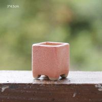 【CC】 Pot Coarse Pottery Small Clay Flowerpots Miniature Succulent Desktop Containers Garden Supplies ZC535