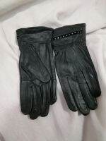 (ลดพิเศษมีตำหนินิดหน่อย)REAL LEATHER WOMEN GLOVE?ถุงมือหนังวัวแท้100% ถุงมือกันหนาวผู้หญิงถุงมือกนังแท้ถุงมือกันลมถุงมือขับขี่