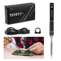 【พร้อมสต็อก + COD 】 TS101 90W USB มินิแบบพกพาไฟฟ้าดิจิตอลเชื่อมบัดกรีเหล็กปากกาเคล็ดลับ