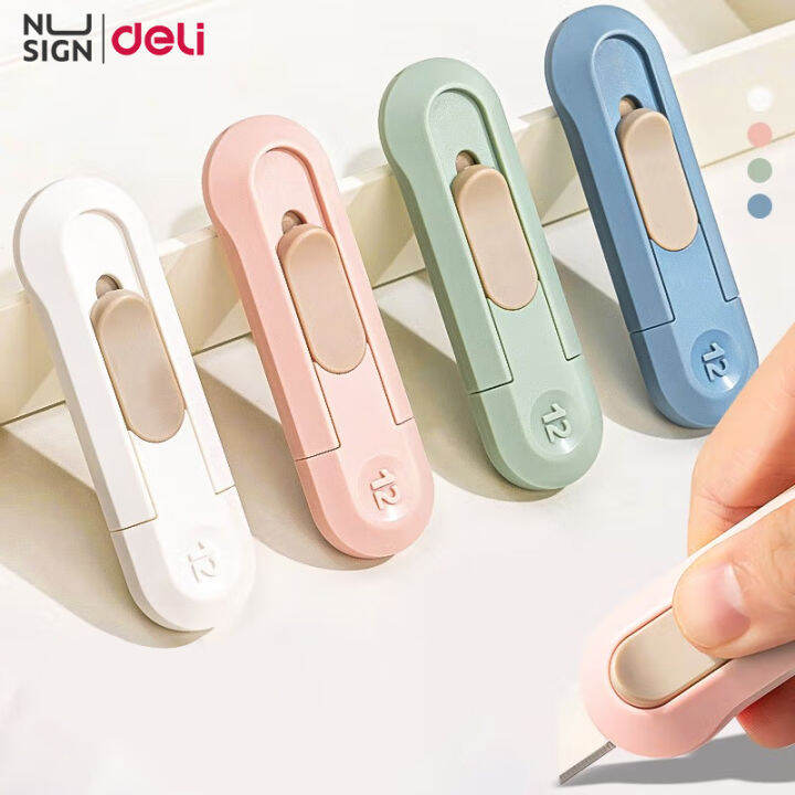 Deli Mini Utility Knife Shaped Box Cutter Paper Envelope Slitter