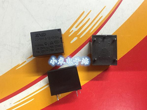 รีเลย์ Zd-3ff-s-1z-12vdc 5pin 3ff T73 Srd-12vdc-sl-c 10ชิ้น/ล็อต