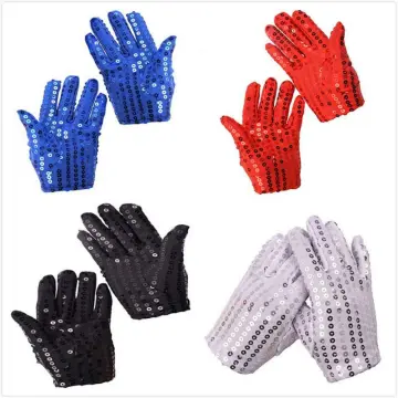 MJ Michael Jackson ultimate collection crystal glove handmade100% Single  Side