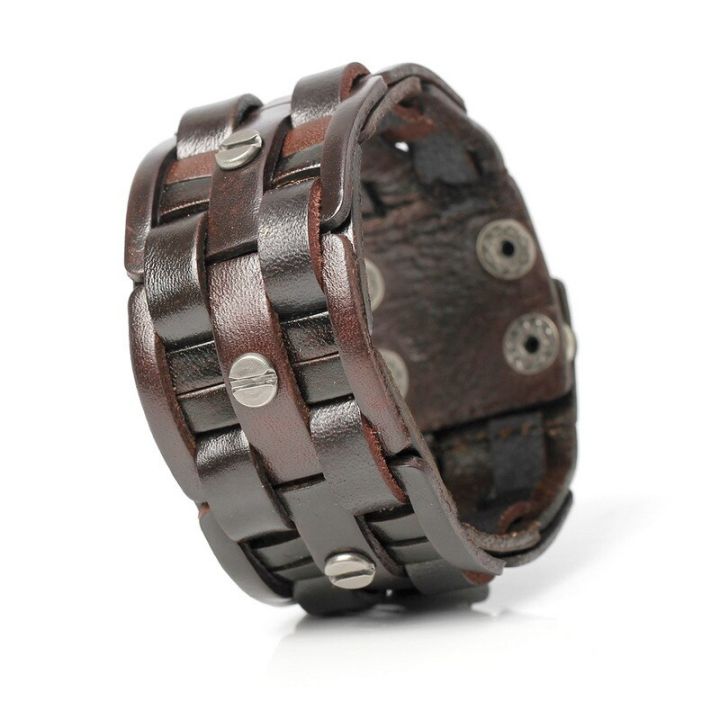 tyo-new-fashion-hand-woven-bandage-charm-mens-bracelets-popular-simple-mosaic-wrap-black-leather-bangles-jewelry