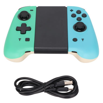 Wireless Game Console Controller Vibration 360° Joystick Replacement BT Remote Controller with LED Light for Joy Con