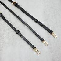 suitable for lv Bag Strap Shoulder Strap Messenger Replacement Strap Black Bag G-Strap Cowhide Thin Shoulder Strap Adjustable suitable for lv