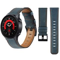 [HOT T] สายนาฬิกาสำหรับ Samsung Galaxy Watch 4/5 /Pro/ Classa/active 2 46Mm/40Mm/44Mm/45Mm Correa 20Mm 22Mm สร้อยข้อมือนาฬิกาอัจฉริยะสายหนังแท้