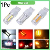 ร้าน IMJIQB ไฟถอยหลังรถ5730ไฟตัดหมอก33SMD หลอดไฟ LED T20 W21/5W 7443