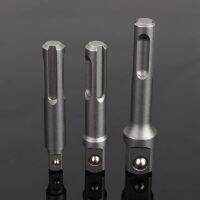 3Pcs/Set Impact Drill Bits SDS PLUS Socket Adapter Converter 1/4" 3/8" 1/2"