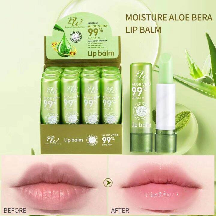 DW Moisturizing Lip Balm W/ 99 Aloe Vera Vitamin E Lazada PH