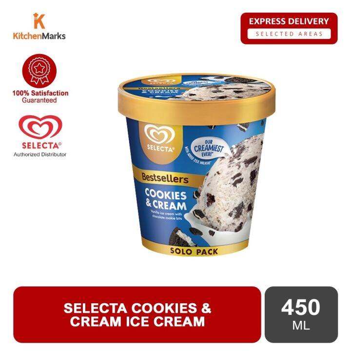 SELECTA Cookies and Cream Ice 450ml Lazada PH