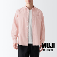 มูจิ เสื้อเชิ้ตผ้าบรอดแขนยาว ผู้ชาย - MUJI Broad Shirt