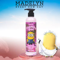 MADELYN - Minions Shower Cream มินเนี่ยน ชาวเวอร์ ครีม สตรอเบอรี่ แองเจล Strawberry Angel 240ml