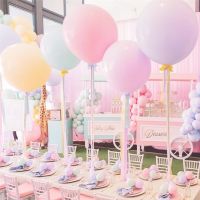 [Afei Toy Base]5/18/36นิ้วขนาดใหญ่ Matte Pastel Macaron บอลลูน Garland Baby Shower Balon Baptism งานแต่งงานวันเกิดตกแต่ง