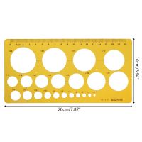 【CC】❁☼❅  918A K Resin Template Ruler Measuring Students