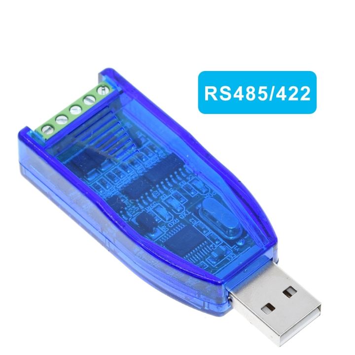 อุตสาหกรรม USB เป็น RS485 422ตัวแปลง CH340G อัพเกรดตัวแปลงการป้องกันความเข้ากันได้มาตรฐาน RS-485โมดูลบอร์ดเชื่อมต่อ
