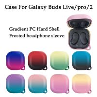 Gradient Case For Samsung Galaxy Buds 2/pro/live Pc Case Earphone Hard Shockproof Protective Cover For Galaxy Buds 2/pro