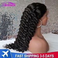 Loose Deep Wave HD Lace Front Wigs for Women Remy Human Hair Brazilian 13x4 Transparent Lace Front Wig Pre Plucked Full Hair [ Hot sell ] ea1voy