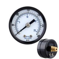 【YD】 0-20bar 0-300psi Pressure Gauge Manometer Air Compressor Pneumatic Fluid Tester