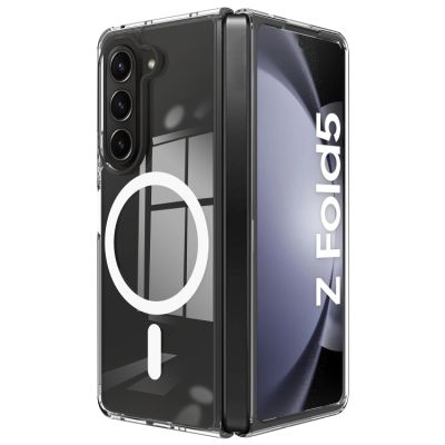 MagSafe อะคริลิคใสสำหรับเคสโทรศัพท์ Samsung Galaxy Z Flip5/Samsung Galaxy Z Fold5 5เอเคอร์