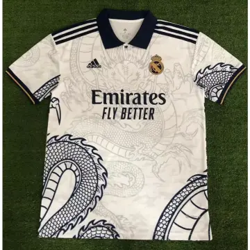 Camiseta real best sale madrid 2021 dragon