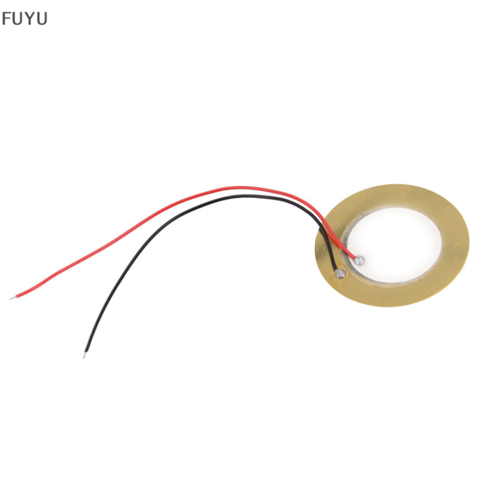 fuyu-10-pcs-35mm-piezo-elements-buzzer-sounder-sensor-ทริกเกอร์แผ่นกลอง-ลวดทองแดง