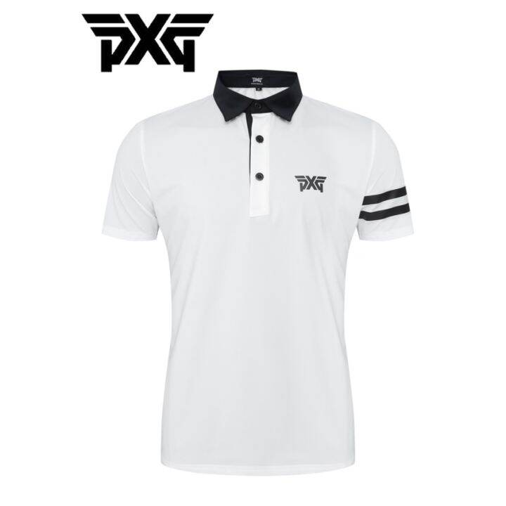 new-pxg-amoi-golf-เสื้อยืดโปโล-แขนสั้น-แบบแห้งเร็ว-ระบายอากาศ-สําหรับผู้ชาย