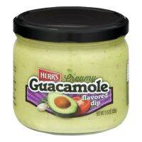 สินค้าเข้าใหม่ ? กัวคาโมล ดิป ซอส Herrs Guacamole Dipe Sauce 326g?